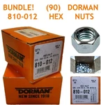 Bundle! (90) Dorman 810-012 Hex Nuts Grade 5 Thread Size 3/8-16" Nib Free Ship! New. Price: $28.50.