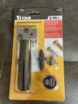 Titan Double Flaring Tool 3/16 45 Flare Angle Tubing Kit Model 51535 New. Price: $30.00.
