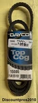 Dayco 15595 Accessory Drive Belt Cadillac Buick Chrysler Dodge Chevrolet 55-91 New. Price: $16.00.