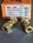 Set Lot Dorman Compression Fitting Part # 800-226 5/16 Nylon To New. Price: $29.99.