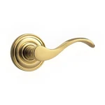 Baldwin Polished Brass Privacy Door Lever Open. Price: $102.99.
