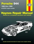 Porsche 944 1983-1989 All Sohc Engine Repair Shop Service Manual Haynes Book New. Price: $35.37.