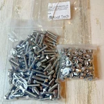 New 5/16 30MM Hex & Flanged Set Ss 304 Box Of 1000 Bolts. Price: $195.00.