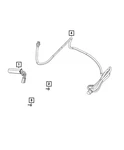 Genuine Mopar Engine Block Heater Cord 68357703AC New. Price: $85.57.