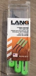 Lang Tools 3PC 5" Mini Pocket Pry Bar Set, Green, Made The Usa #853-06-3STG New. Price: $36.26.