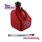 Vp Racing 4163-CA, One Motorsports Jug Gal Red Square W/hose Plastic Performan New. Price: $53.73.