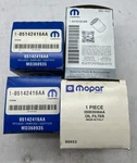 Lot Of Oem Mopar Dodge Jeep Chrysler Oil Filters Sku 240T New. Price: $17.56.