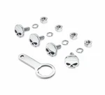Harley-davidson Skull License Plate Mounting Hardware 94546-05 New. Price: $53.48.