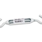 Hampton 02-3428-236 Zinc-plated Aluminum/steel Turnbuckle 350 Lbs. (pack Of 5) New. Price: $26.54.