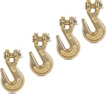 1/4"" Clevis Grab Hooks (4 Pack) Heavy Duty Chain For Inch Grade 70... New. Price: $20.41.