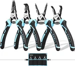 Shall Snap Ring Pliers Set, 4PCS Heavy Duty 7 " Internal External Circlip New. Price: $23.79.