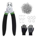 Ruibapa Hog Ring Pliers Kit 3/4 Galvanized 510PCS-STRAIGHT, Black New. Price: $26.11.
