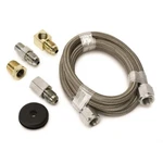 Autometer #4 Braided Ss Line (-4AN) 3FT 1/8IN Npt Fittings New. Price: $73.70.