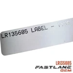 2020-2021 Land Rover Range Sport Tire Press Label New Oem LR135685. Price: $226.20.