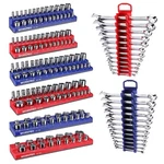 Workpro 8-PIECE Magnetic Socket Organizer And Wrench Set, ... New. Price: $89.12.