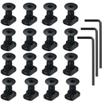 16 Pack M5 Tnut Screw Replacement Setscompatible With Rail Mount Thread Loc New. Price: $15.48.