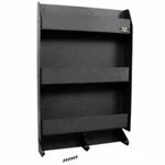Clear One TC156 Storage Shelf Abs Plastic Black 37" Height 23" Width 4.5" Depth New. Price: $150.95.