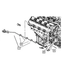 Genuine Mopar Engine Block Heater Cord 68223418AA New. Price: $112.11.