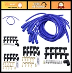 Universal 8.5MM Spark Plug Wires - 135/45 Degree Hei Chevy Ford Mopar Bbc (b New. Price: $77.99.