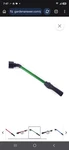 10-14864 Dramm One Touch 16 In. Shower Water Wand, Green New. Price: $28.00.
