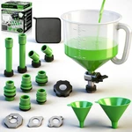 Swanlake 18-PIECE No-spill Coolant Funnel Kit, Radiator Burping Tool, New. Price: $33.49.