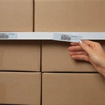 Aigner 361006**** 1" X 36" Label Holder Clear Strip 6/PK New. Price: $44.61.