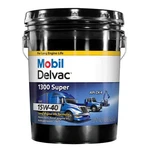 Mobil 122491 Delvac 1300 Super 15W-40 Synthetic Blend Diesel Oil, 5-GALLON New. Price: $120.99.
