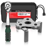 Moker Universal Oil Filter Wrench Adjustable, 3 Jaw Remover Silver New. Price: $30.99.