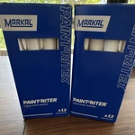 Markal Paint-riter Valve Action Marker, White, Mpn 96820 Box Of 12 New. Price: $30.00.