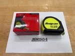 Snap-on Tools New Hi-viz 25' Sae / Metric Magnetic Back Tape Measure TPMB25EMHV. Price: $74.95.