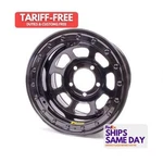 Bassett BAS59D54LK Powder Coated Black Steel Inch Wheel Rim 5X5 15X8.75 New. Price: $294.50.