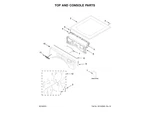 Whirlpool W11367339 Console Assembly Wp Dryer Hmi 1/2" Plastic New. Price: $463.40.