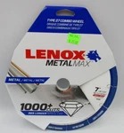Lenox 2044481 Type 27 Diamond Grit 7" Cutting Wheel New. Price: $18.99.