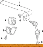 Gm Oem 15-26 Acadia Bar Components-stabilizer Link Nut 11547349 New. Price: $37.72.