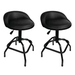 2-PACK Performance W85011 Pneumatic Swivel Bar Stool With Back Support New. Price: $113.23.
