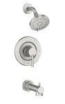 New Moen 82770 Arlys Spot Resist Chrome Posi-temp Tub/shower With Valve. Price: $127.08.