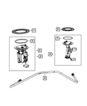 Genuine Mopar Fuel Transfer Tube 4766080AC New. Price: $50.07.