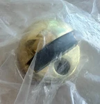 Baldwin Estate Half Dome Door Bumper 4000-030 Polished Brass New, Old Stock. Price: $10.00.