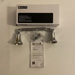 Delta Woodhurst Tissue Holder -73250- Polished Chrome Open. Price: $25.49.