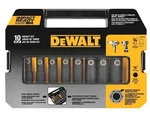 Dewalt Impact Ready 3/8" Drive Sae 6-POINT Standard Socket Set 10 Pieces New. Price: $45.56.