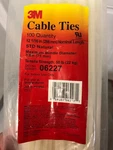 3M Company 6227 12" Natural Standard Cable Tie Bag New. Price: $16.25.