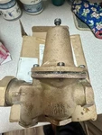 Watts U5B-Z3 Water Pressure Reducing Valve, 1" Npt Never Used / Was Our Spare New. Price: $160.00.
