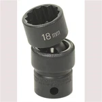 Grey Pneumatic 3/8" Drive X 18MM Standard Universal- 12 Point Socket Black New. Price: $24.72.