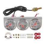 Jdmspeed 2 Inch Triple Gauge Set - Oil Pressure, Water Temp, Volt Meter... New. Price: $48.70.