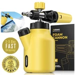 Car Foam Sprayer Cannon For Pressure Washer With 1/4 Quick Connector Heavy Duty New. Price: $27.42.