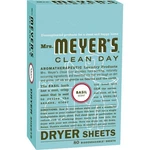 Mrs. Meyer's Clean Day Basil Dryer Sheet (80-COUNT) 14448 New. Price: $18.99.
