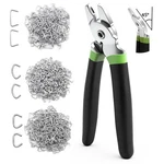 Ruibapa Hog Rings With Pliers Kit 300PCS-BENT, Black New. Price: $20.75.