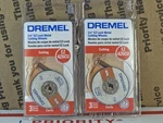 Dremel 1-1/4" Ez Lock Metal Cutting Wheels 2X-3 Packs Blades Total 426CU New. Price: $18.97.