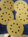 (lot Of 10) Norton- 5" 8 Hole P120, A296 Vac Paper Hook & Loop Disc Grit New. Price: $5.00.