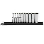 Gearwrench 10 Pc. 1/4" Drive 12 Pt. Deep Socket Set, Sae - 80309D New. Price: $55.88.